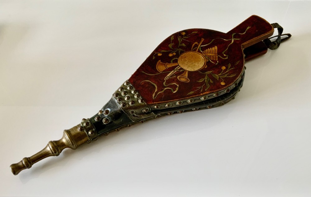 Regency painted bellows