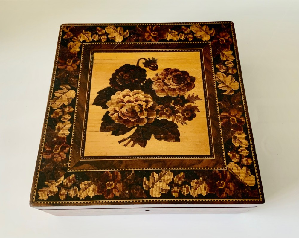 Tunbridge ware box