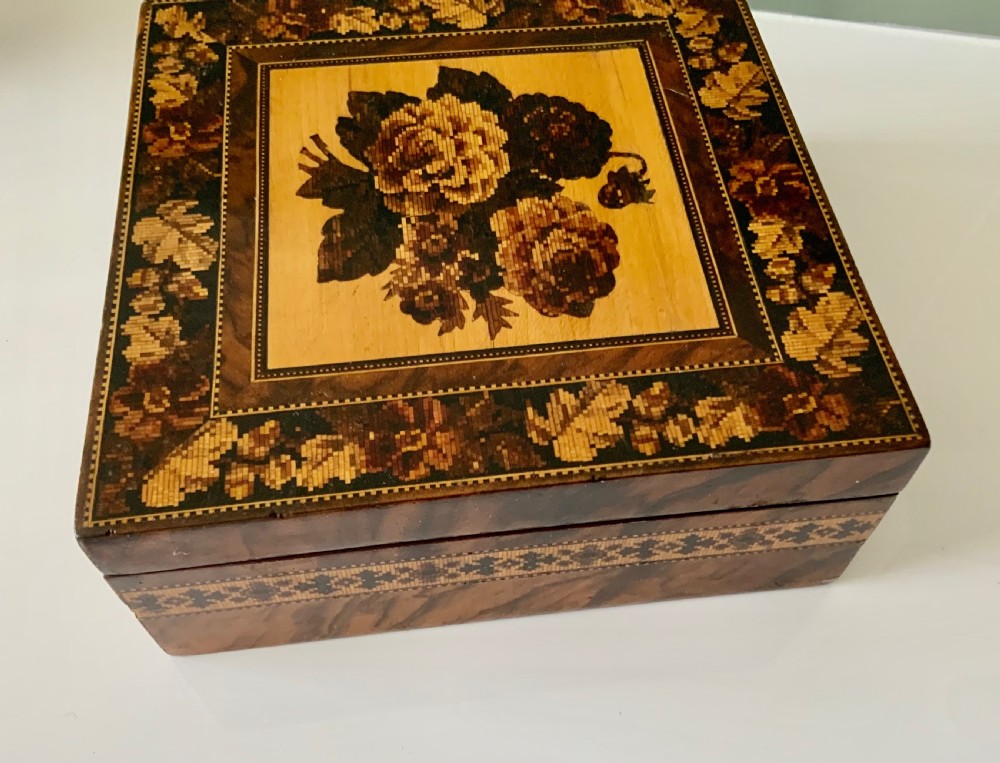 Tunbridge ware box View IV