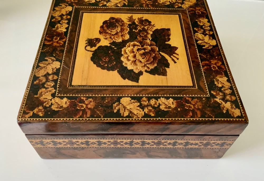 Tunbridge ware box View V