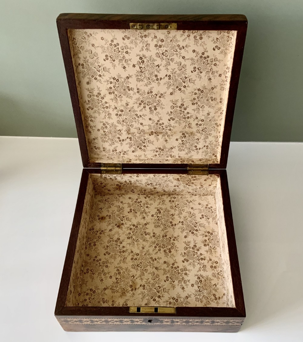 Tunbridge ware box View VII