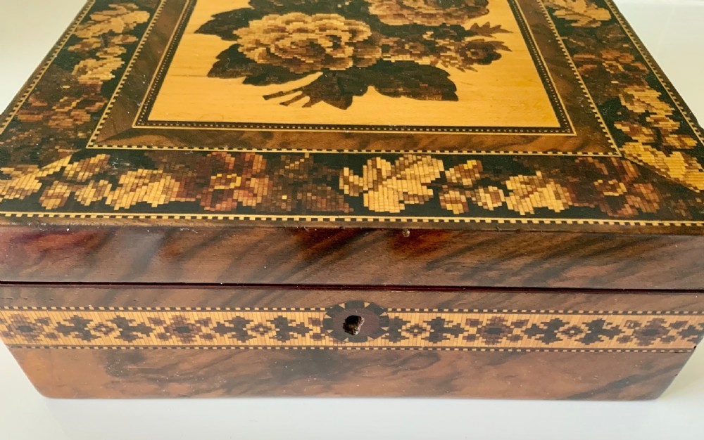 Tunbridge ware box View VIII