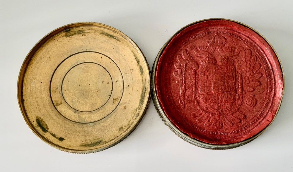 Late 19th Century document seal
