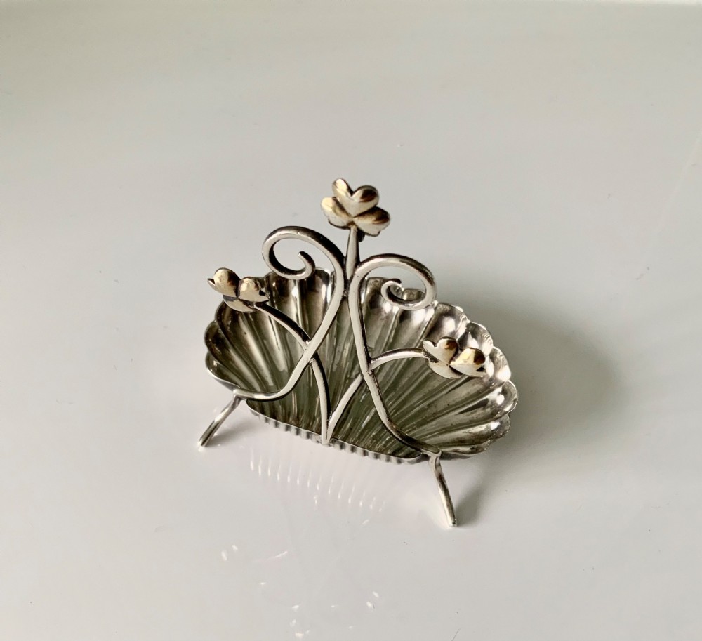 Silver pocket watch stand View II