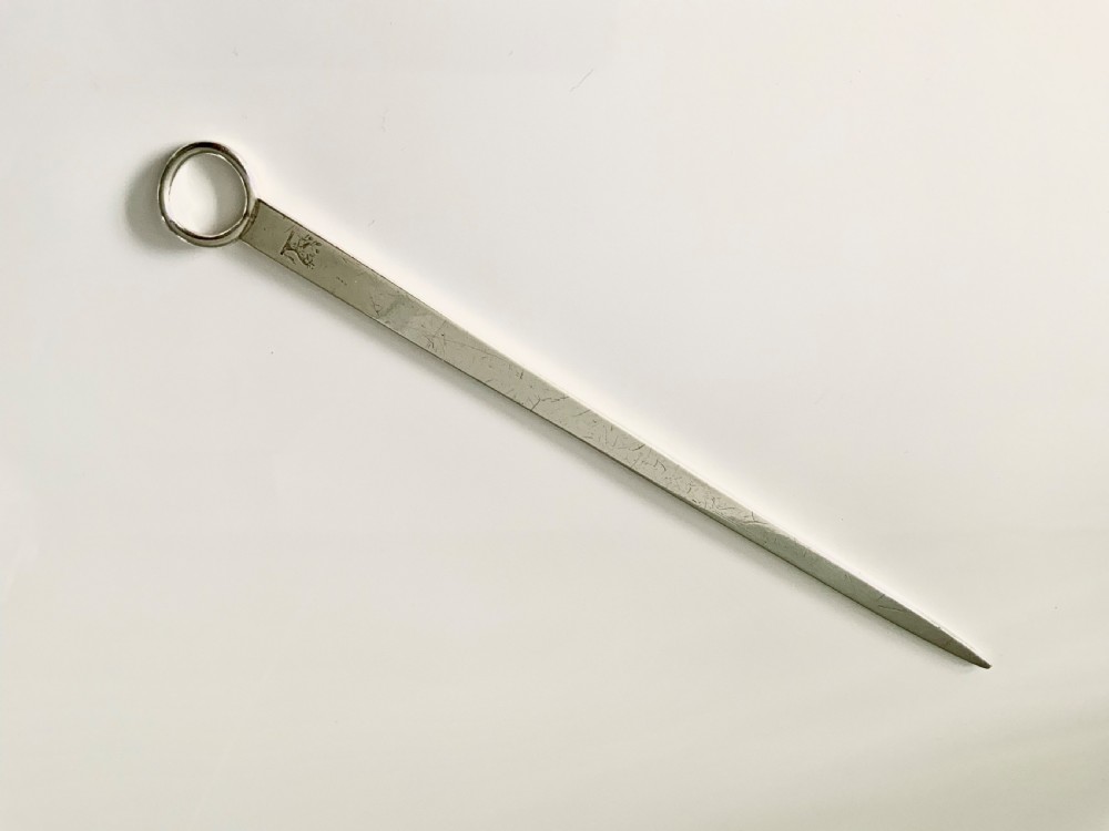 Georgian silver skewer