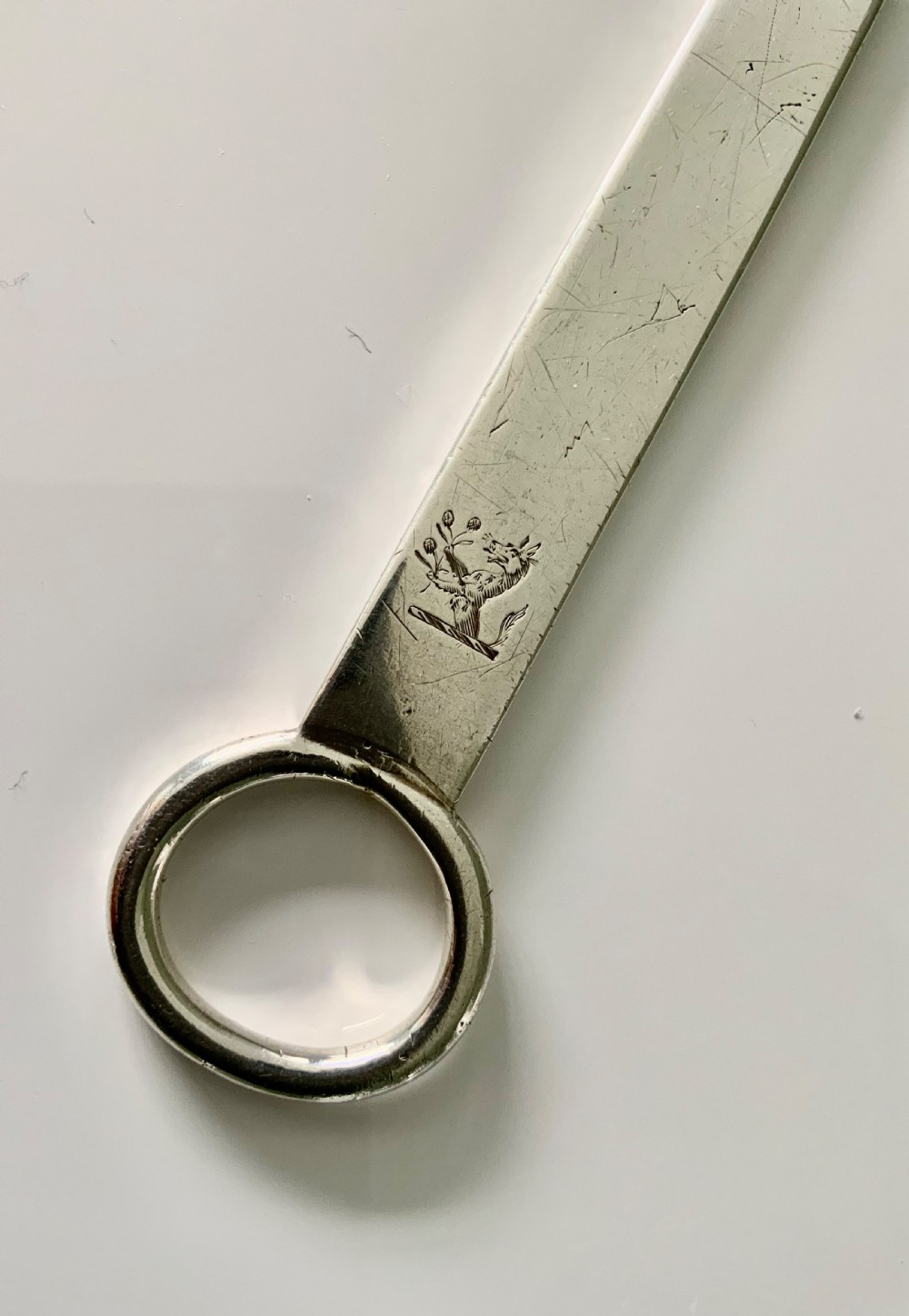 Georgian silver skewer View II