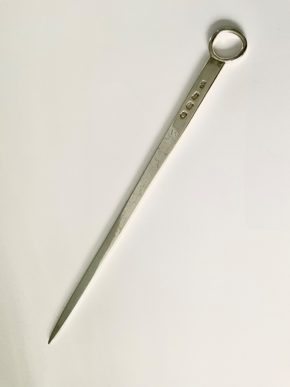 Georgian silver skewer View III