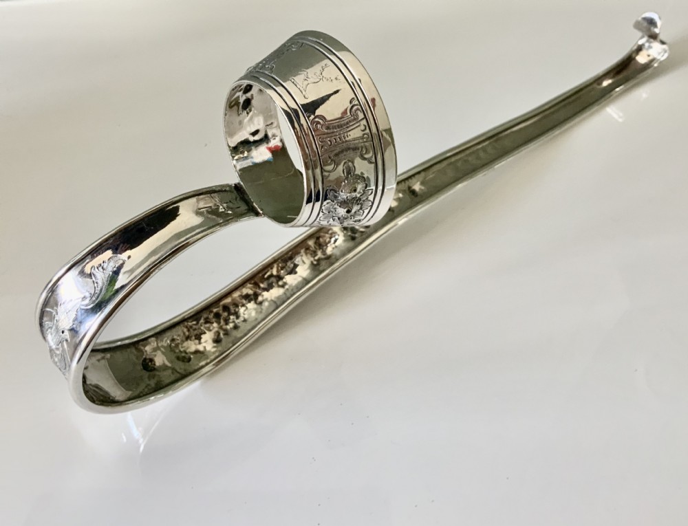 A rare Champagne holder & pourer