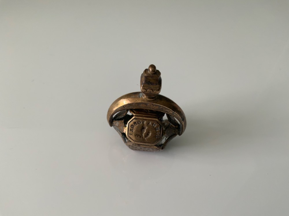 Early 19th century spinning intaglio fob seal View IV