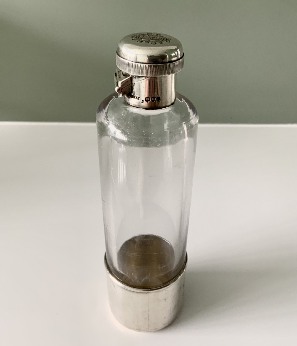 Sampson Mordan spirit flask View III