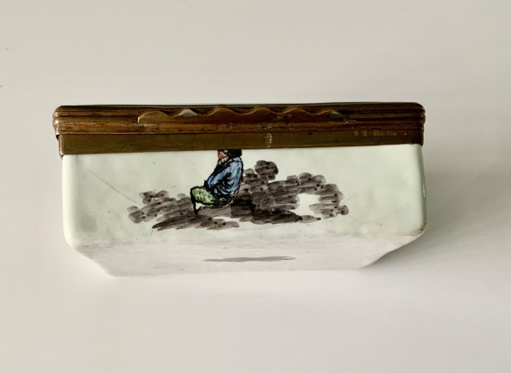 18th century enamel box View IV