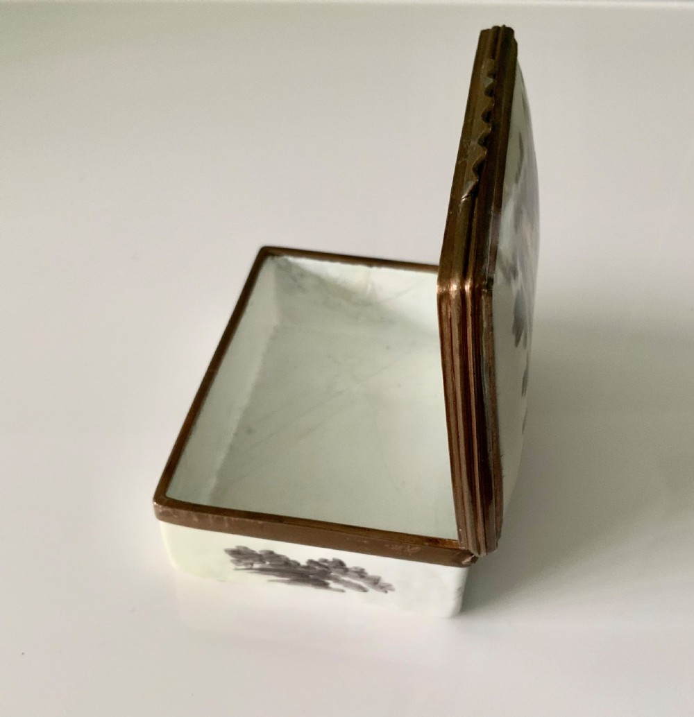 18th century enamel box View V