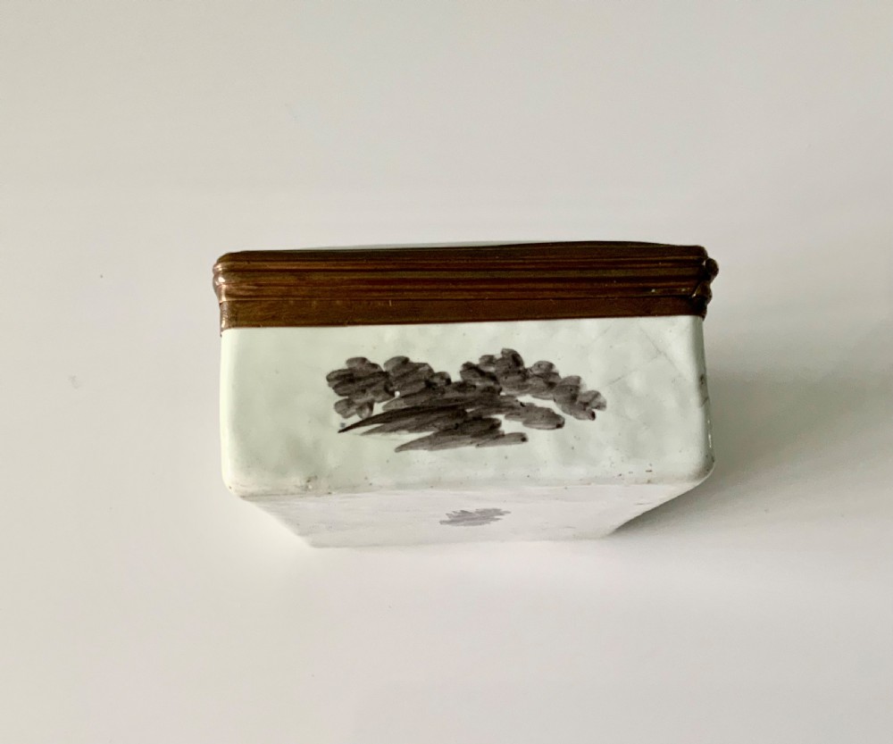 18th century enamel box View VI