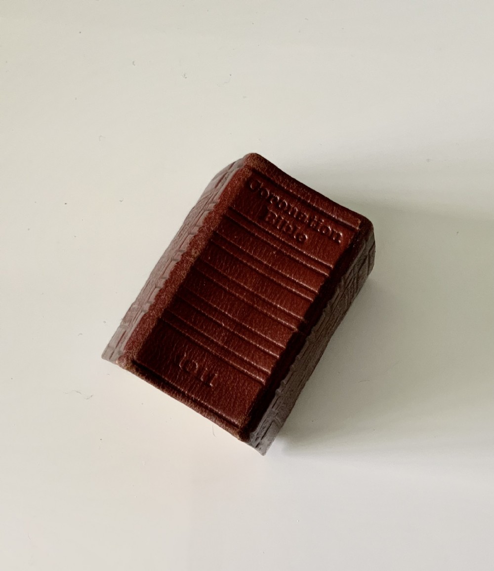 Miniature Coronation Bible 1911