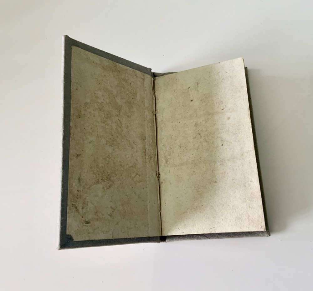 Miniature Georgian book - Simple Arithmetic View IX