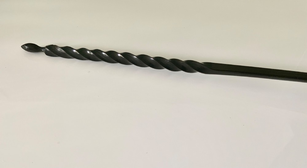 18th Century ladle, coquilla nut, baleen, silver View III