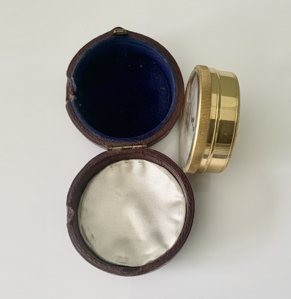 19th Century pocket barometer - boxed View III