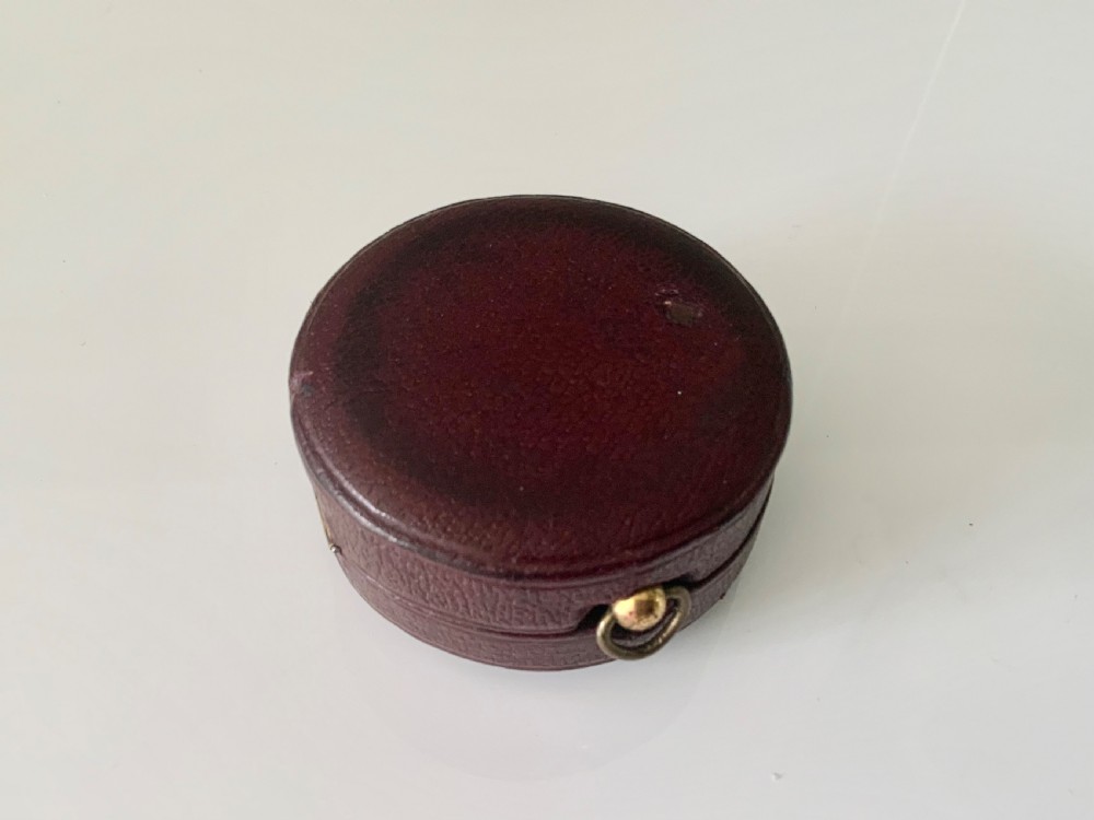 19th Century pocket barometer - boxed View VI