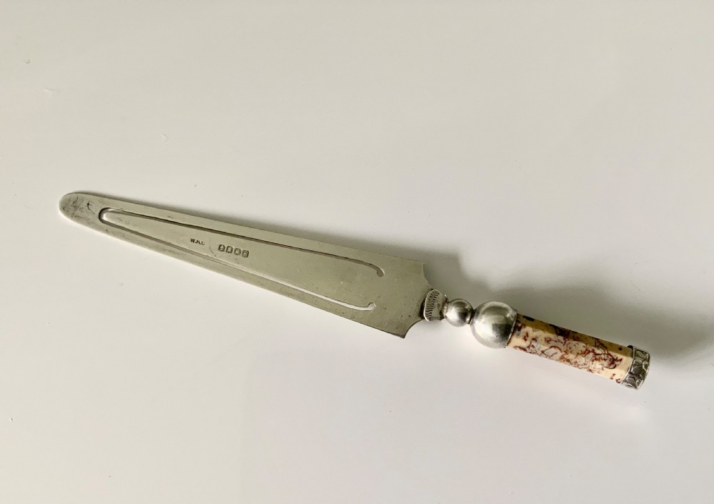Silver & Agate bookmark - Glasgow marks