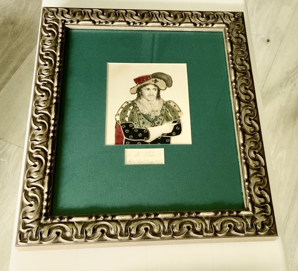 19th Century Tinsel Print