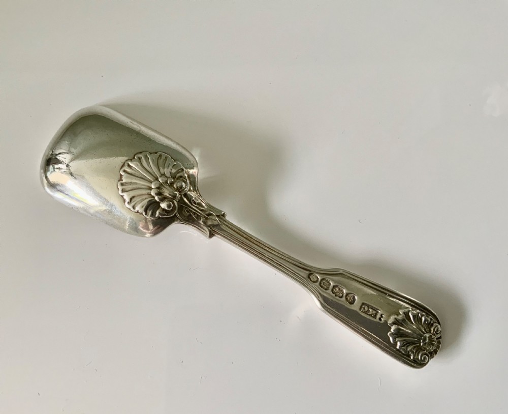 Silver Caddy Spoon - William IV View II