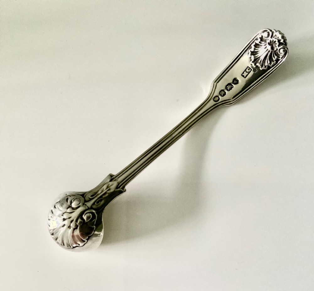 William IV silver cream ladle View II