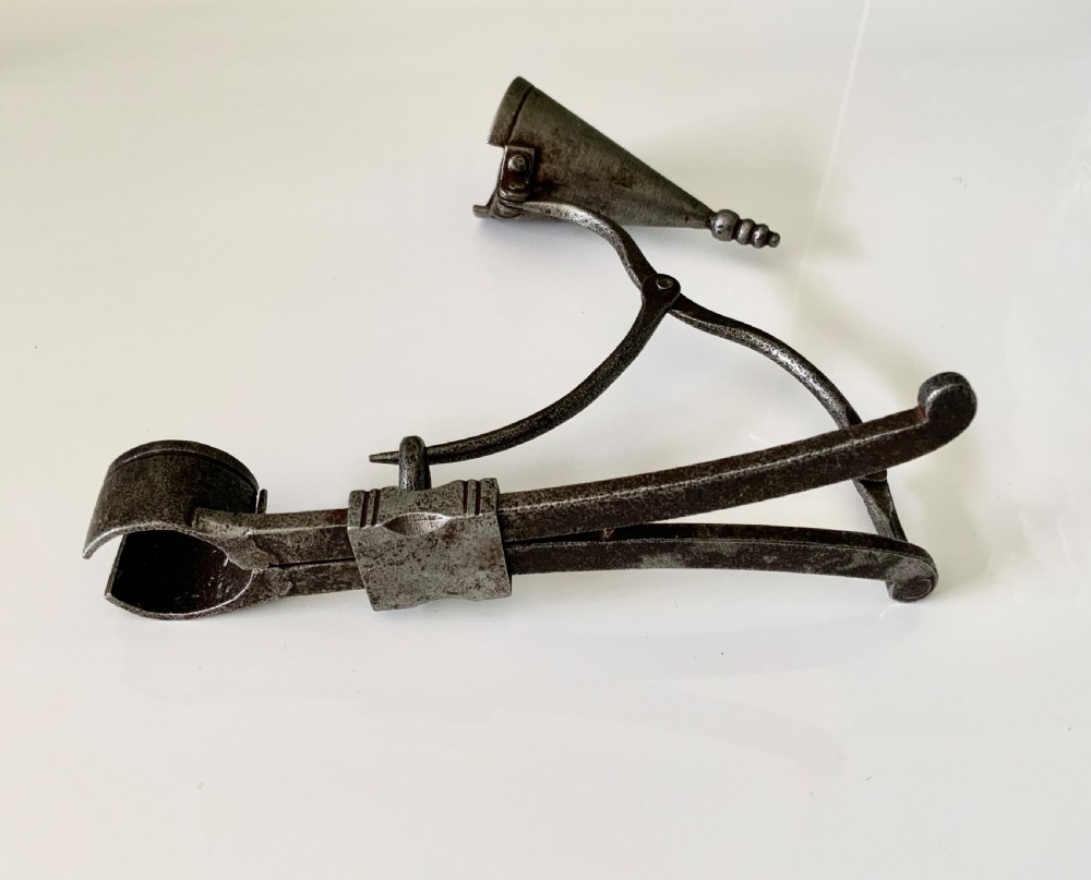 Very rare 18th century Automatic Candle Extinguisher View III
