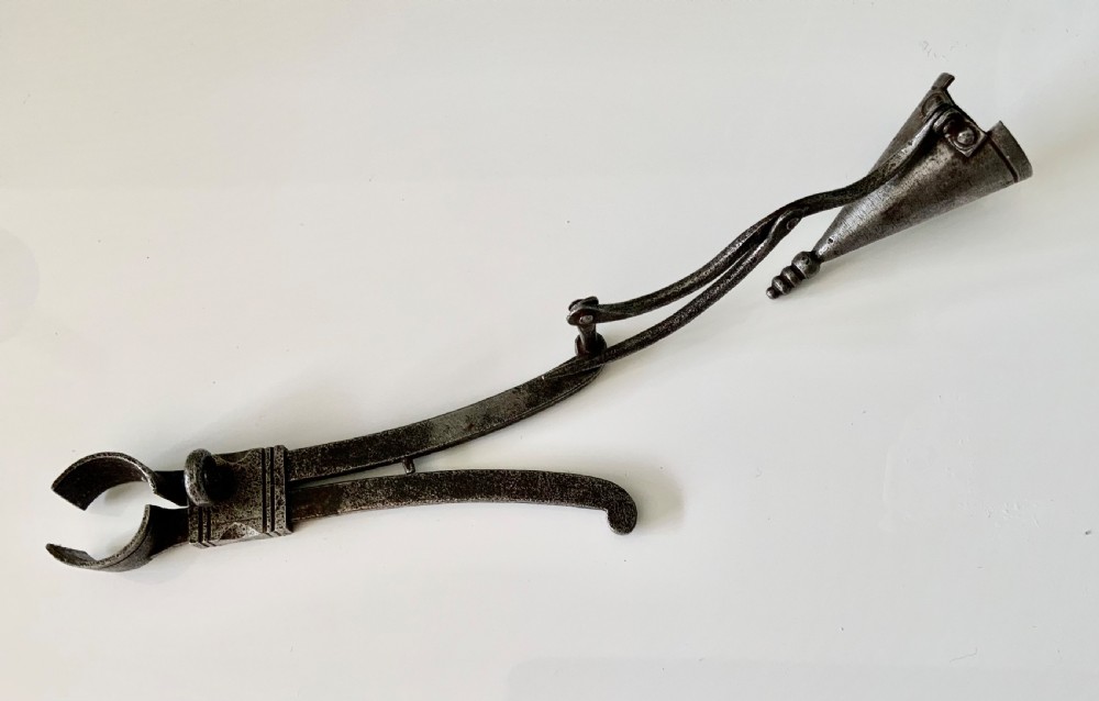 Very rare 18th century Automatic Candle Extinguisher View IV