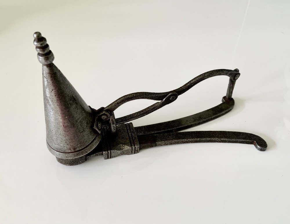 Very rare 18th century Automatic Candle Extinguisher View V