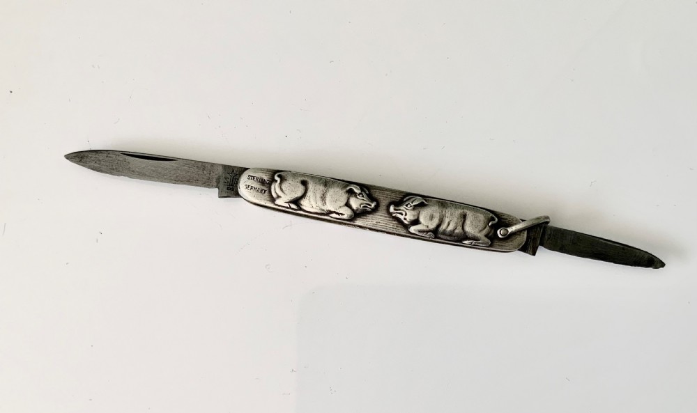 Silver penknife - Sterling Germany View IV