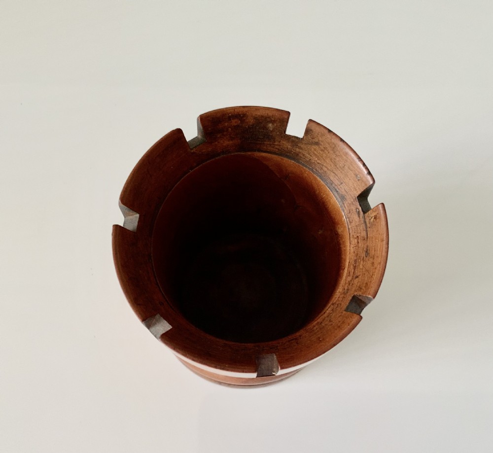 Boxwood castle top dice shaker View III