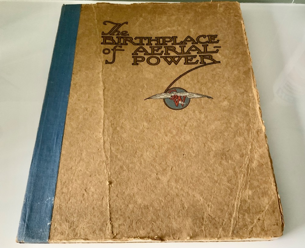 Antique book - The Birthplace of Aerial Power - 1919