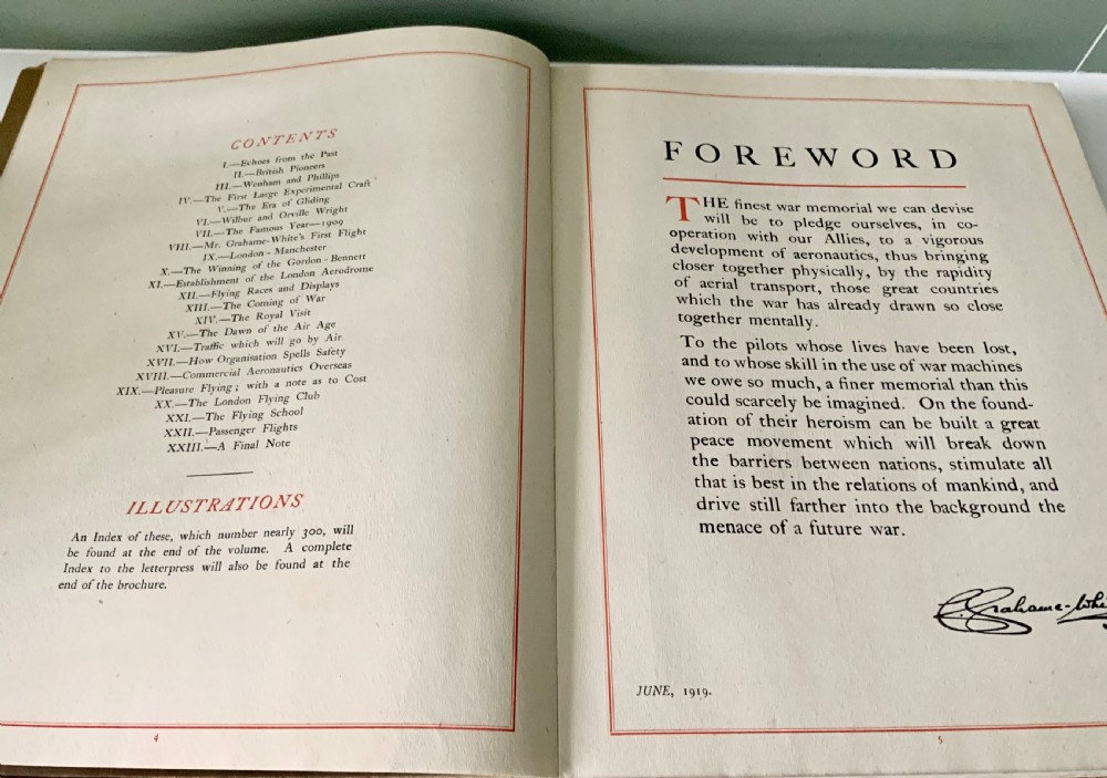 Antique book - The Birthplace of Aerial Power - 1919 View IV