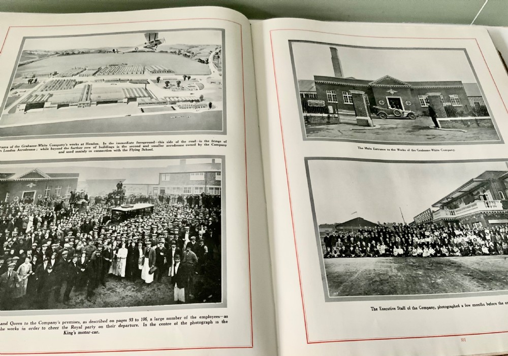 Antique book - The Birthplace of Aerial Power - 1919 View VIII