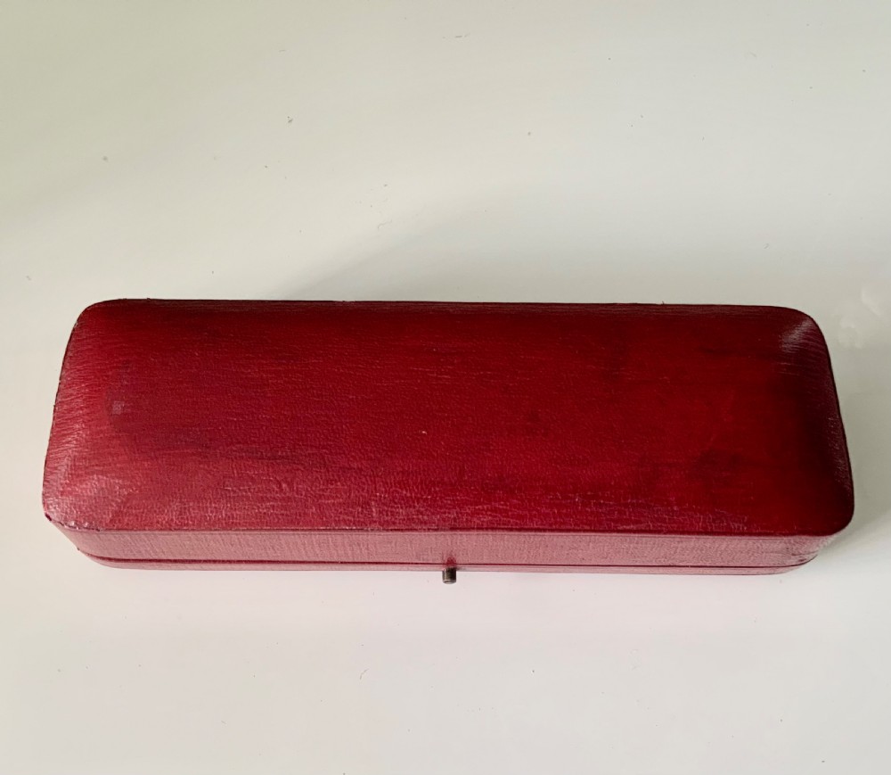 Four silver Sampson Mordan silver menu holders View IV