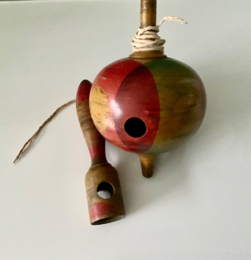 French wooden spinning top View II