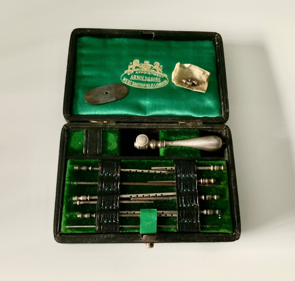 Victorian cased Trocar & Cannulae set View II