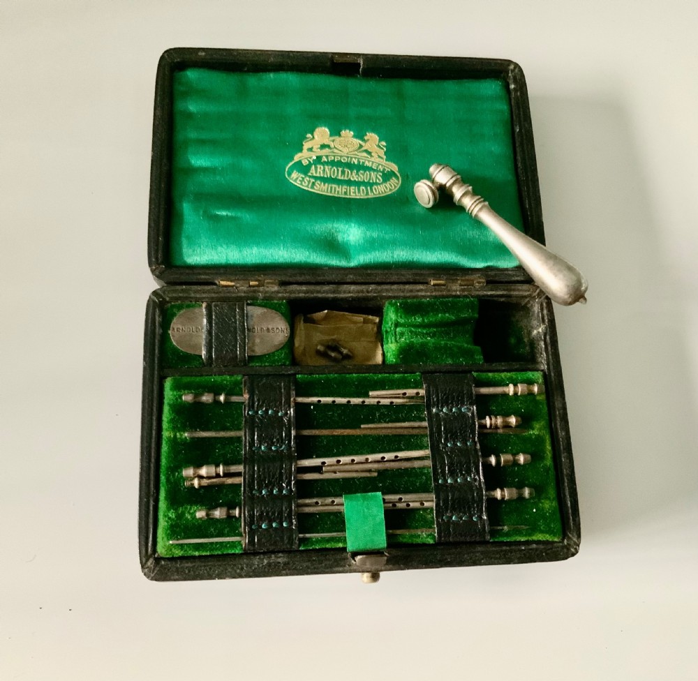 Victorian cased Trocar & Cannulae set View IV