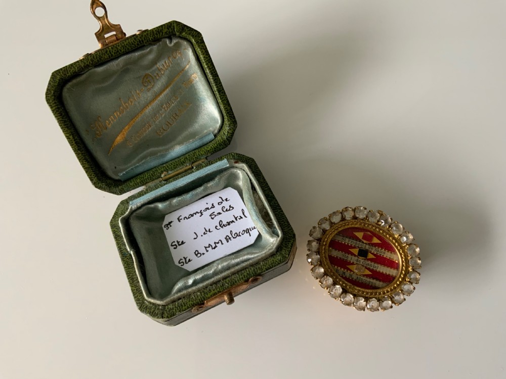 Mid 19th Century triple reliquary View III