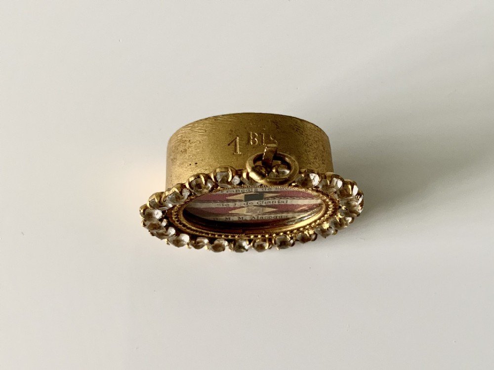 Mid 19th Century triple reliquary View V