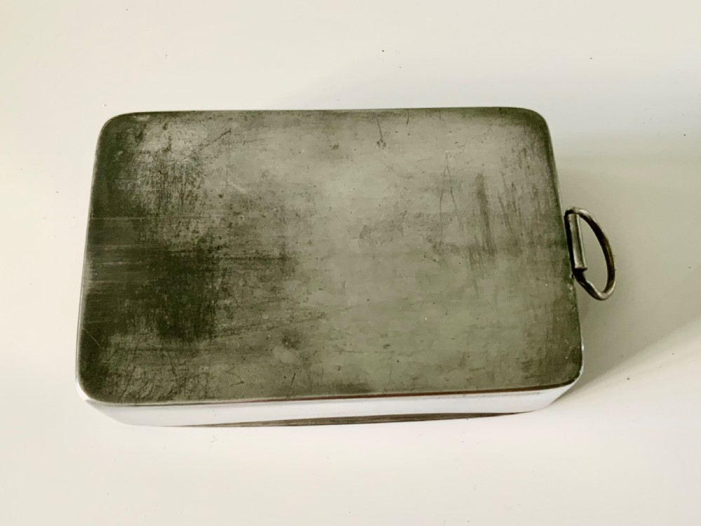 James Dixon & Son plated sandwich tin & Flask View VI