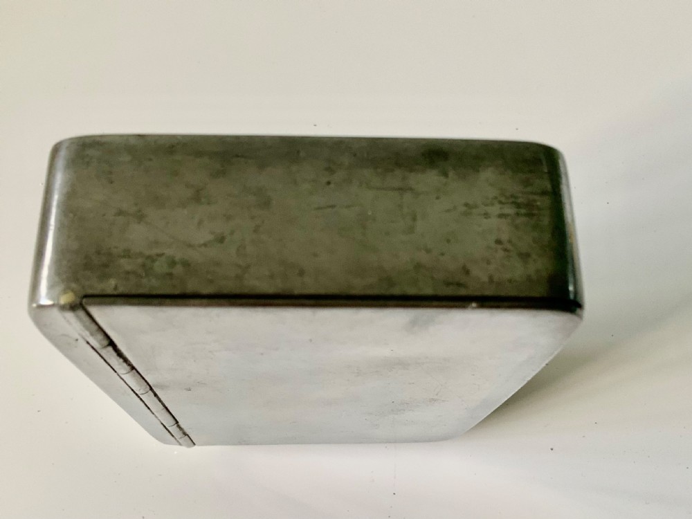 James Dixon & Son plated sandwich tin & Flask View VIII
