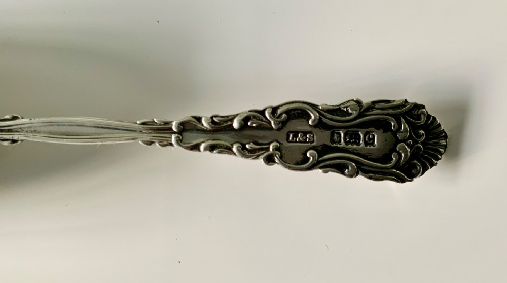 Edwardian silver caddy spoon View III