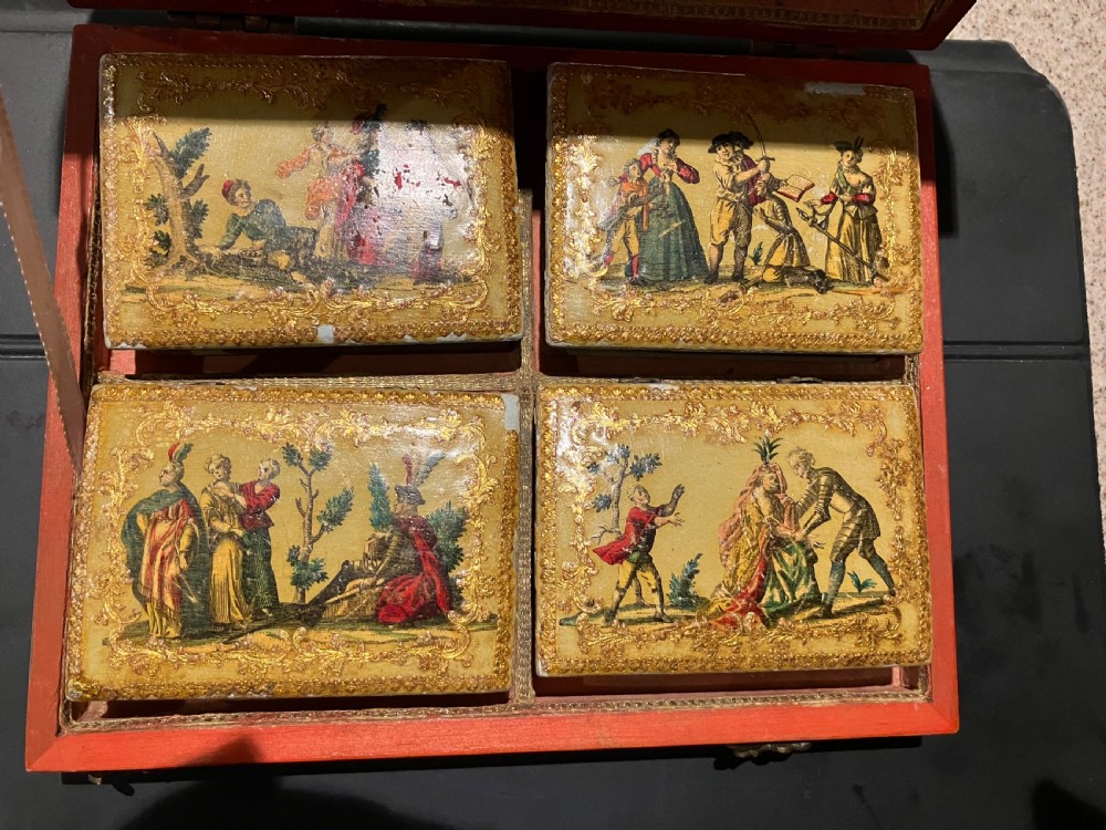 Late 18th Century “Arte Povera” box View V