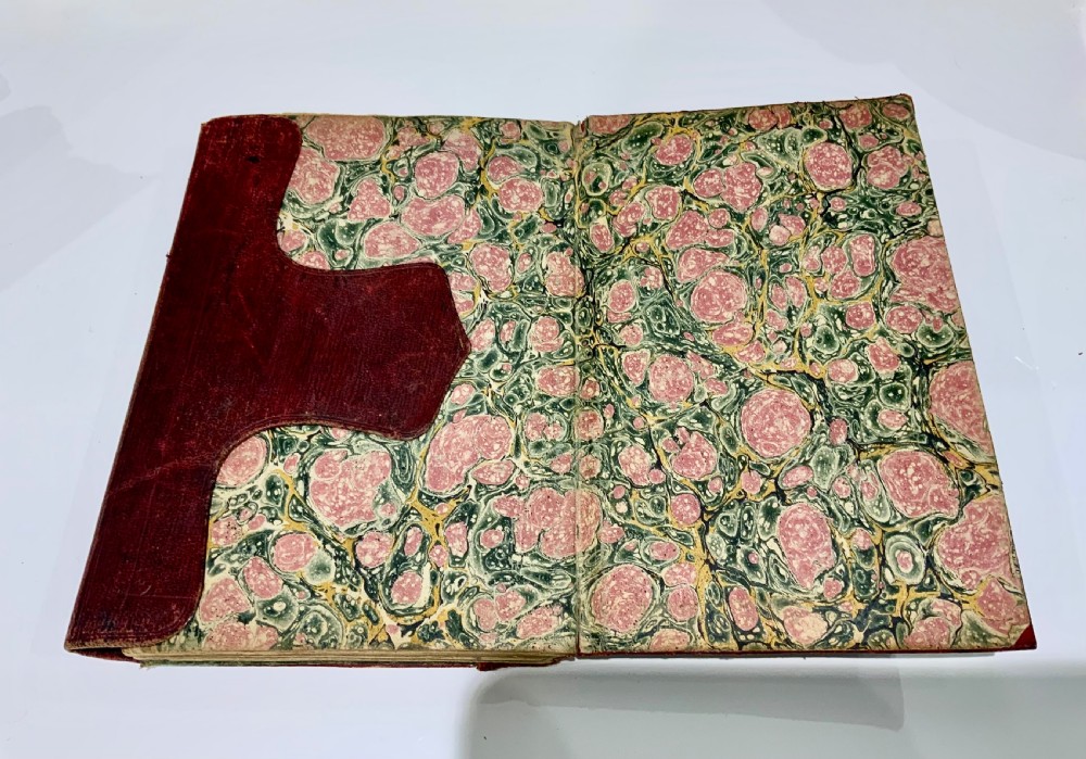 Apothecary’s handwritten note book 1825 View X