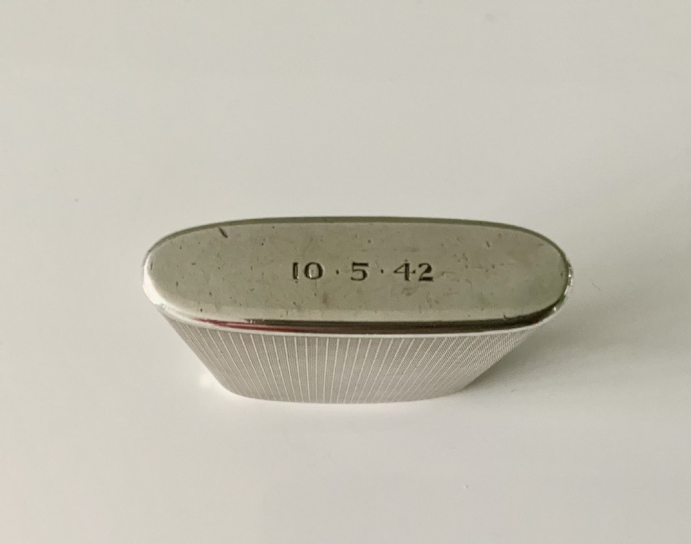 Sampson Mordan silver snuff box View V