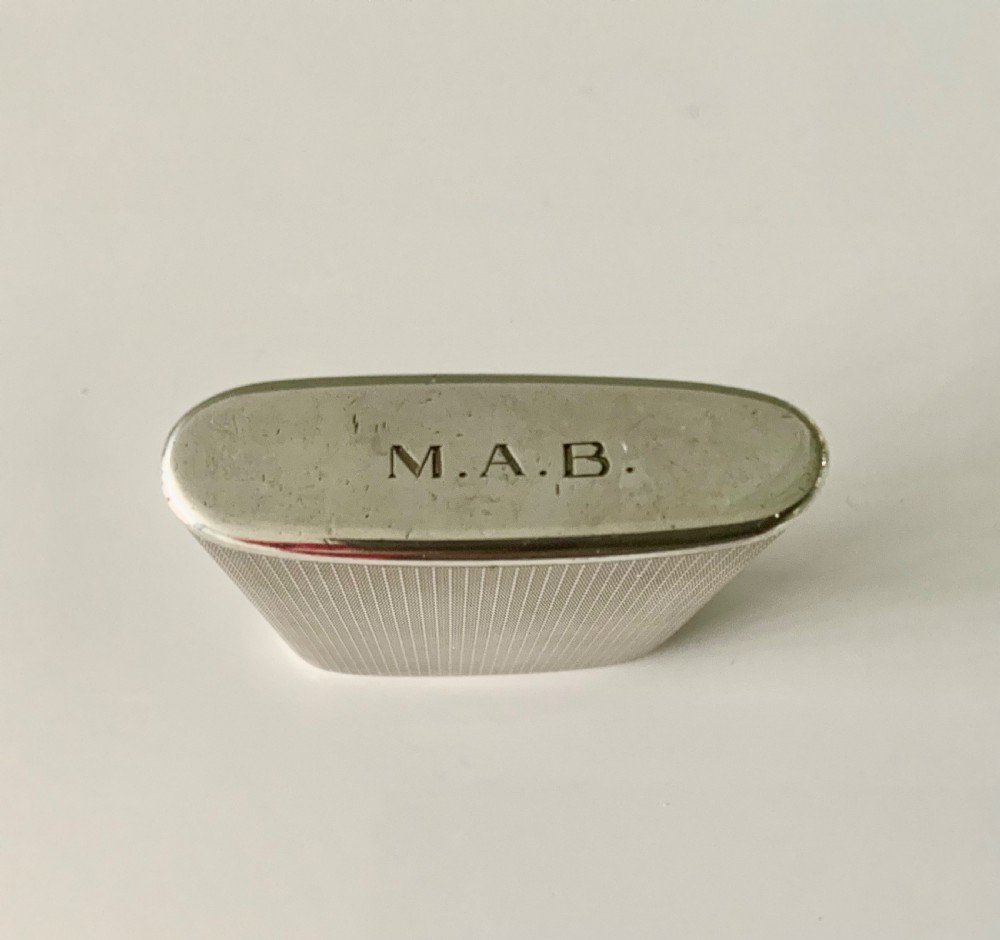 Sampson Mordan silver snuff box View VI