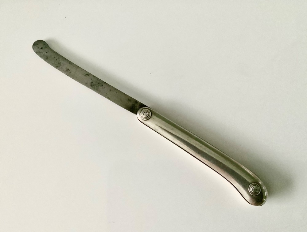 Georgian pistol handled fruit knife.