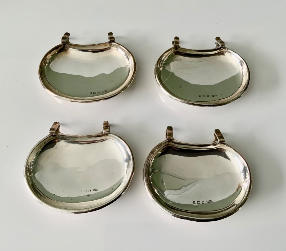 Silver pip trays - four in original box View II