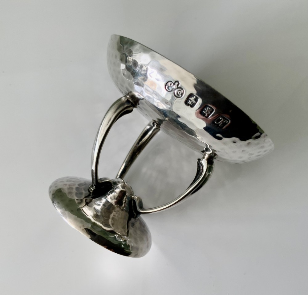 Silver Arts & Crafts small tazza View VII